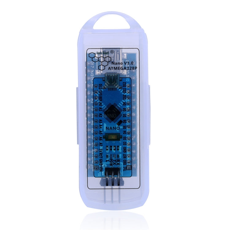 LandaTianrui LDTR-RM00 Mini USB Nano 3.0 Atmega328P Development Board Parts for Arduino(Blue)