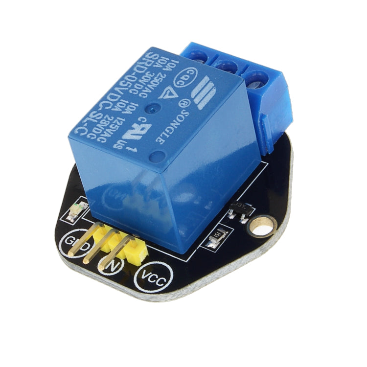 LandaTianrui LDTR-RM06 5V Single Relay Module Compatible with Arduino(Black)