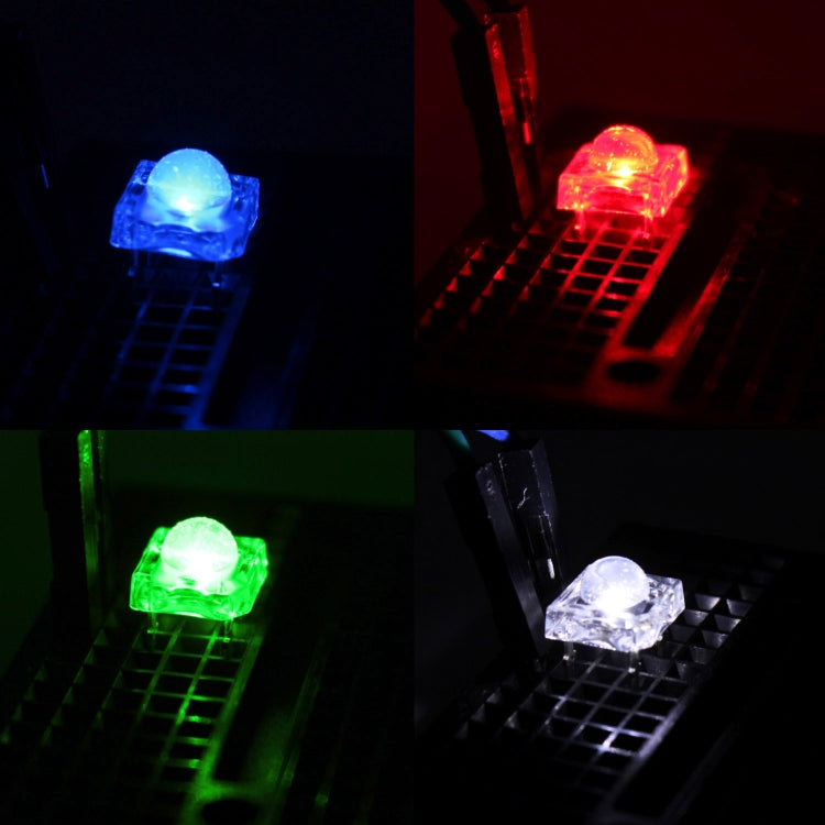 4 PCS LandaTianrui LDTR-RM010 Red / Blue / Green and White Piranha LED Diodes Module Kit(Black)