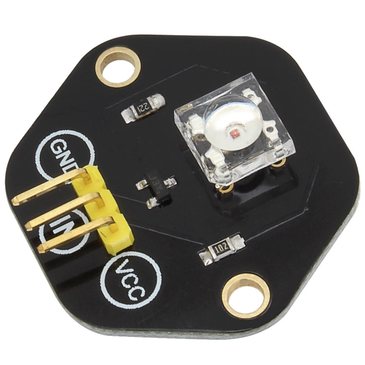 LandaTianrui LDTR-RM010 Yellow Piranha LED Module for Arduino (Black)