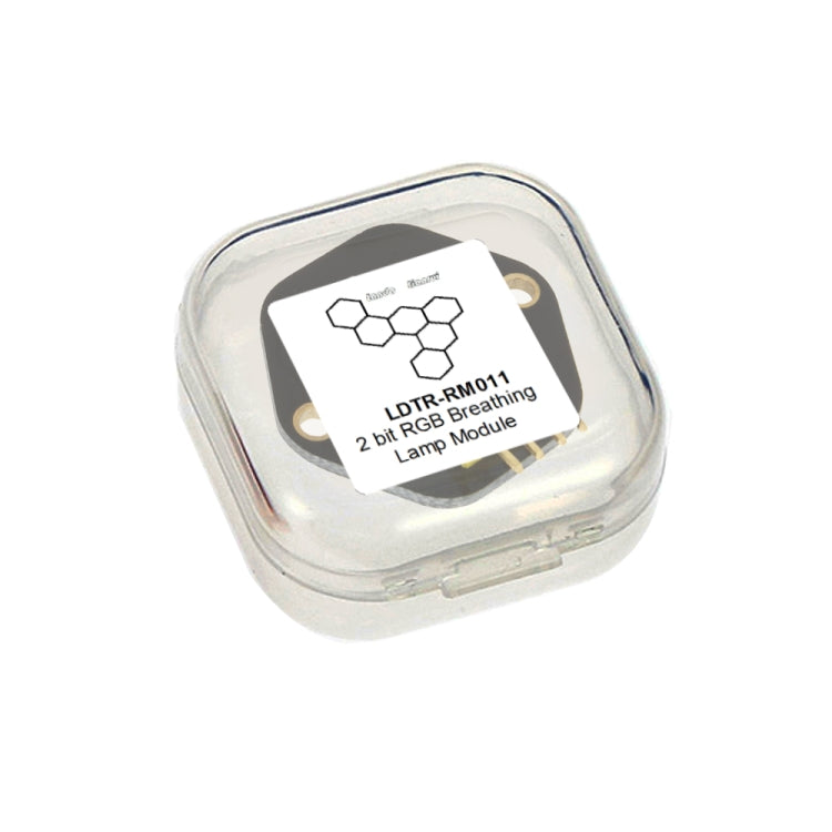 LandaTianrui LDTR-RM011 2 Bit RGB Breathing Lamp Module for Arduino / Micro: Bit(Black)