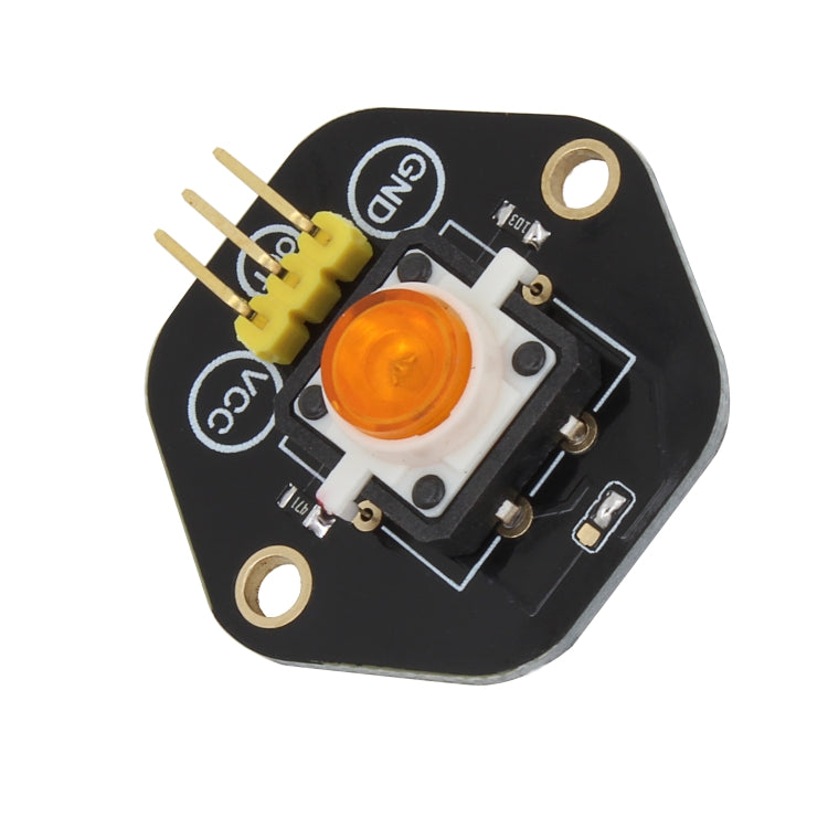 4 PCS LandaTianrui LDTR-RM012 Digital Push Button with LED Indicator Light Module Kit for Arduino(Black)