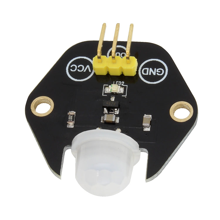 LandaTianrui LDTR-RM017 PIR Motion Sensor Module for Arduino (Black)