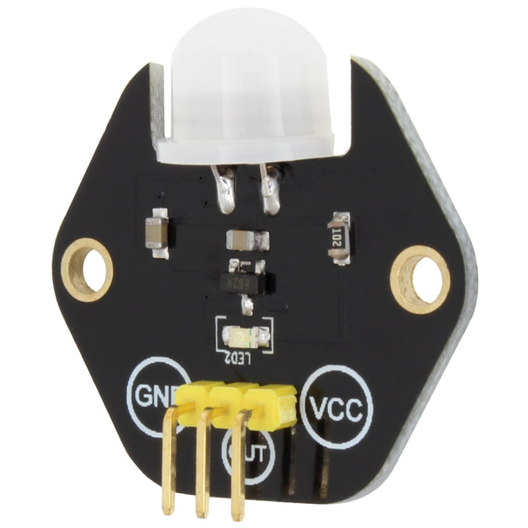 LandaTianrui LDTR-RM017 PIR Motion Sensor Module for Arduino (Black)