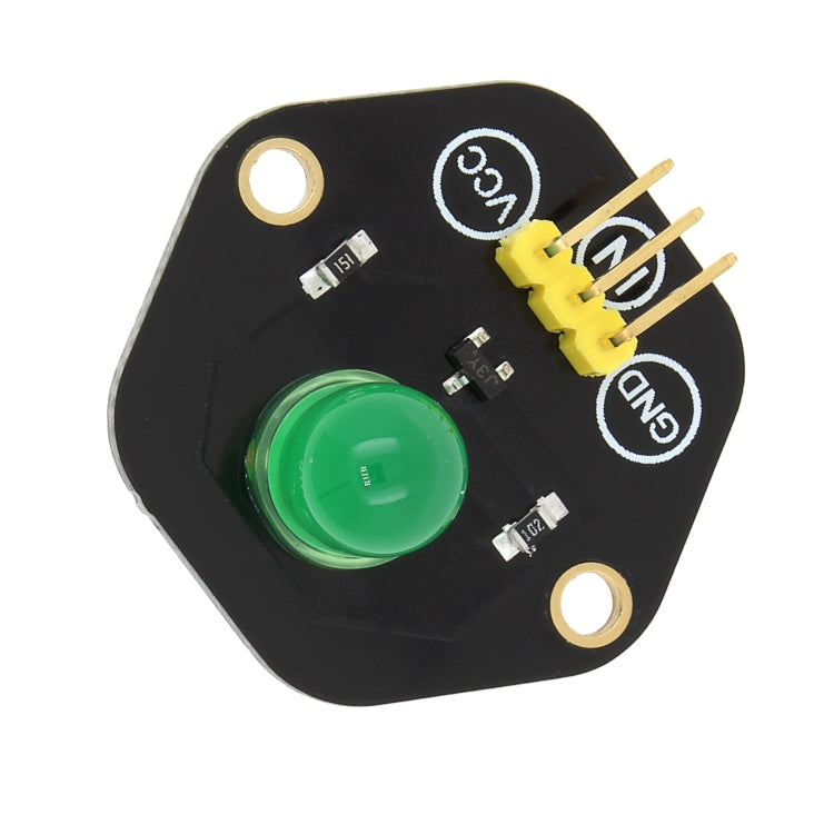 4 PCS LandaTianrui LDTR-RM022 8mm Digital LED Module Red / Blue / Green / White LED Kit for Arduino (Black)