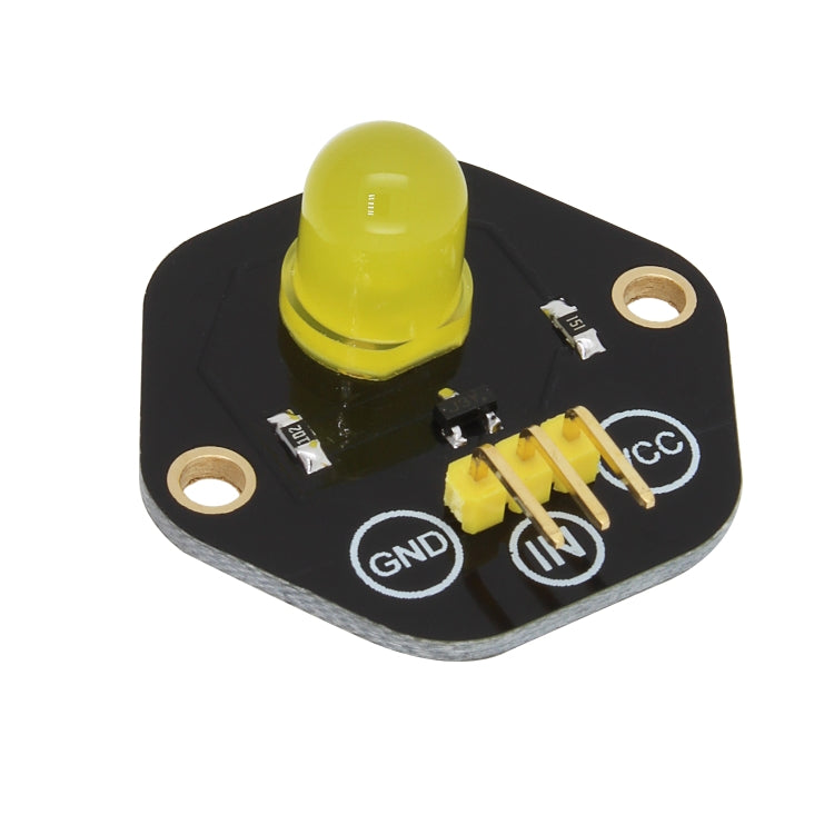 LandaTianrui LDTR-RM022 8mm Digital Yellow LED Module for Arduino (Black)