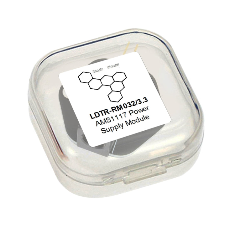 LandaTianrui LDTR-RM032 DC 4.5-7V to DC 3.3V Step-Down Converter Power Supply Module(Black)