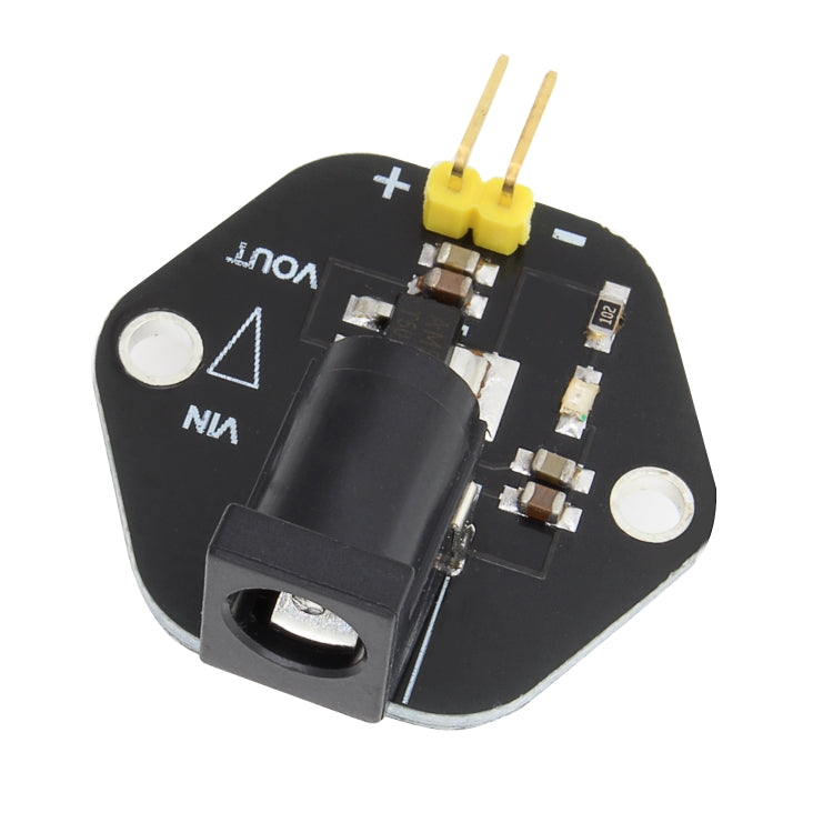 LandaTianrui LDTR-RM032 DC 6-12V to DC 5V Step-Down Converter Power Supply Module(Black)