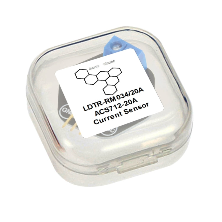 LandaTianrui LDTR-RM034 ACS712ELC 20A Current Sensor Module for Arduino (Black)
