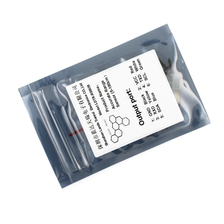 LandaTianrui LDTR-RM038 100 - 180mm Accurate Range Sensor for Smart Car / Robot / Distance Measuring(Black)