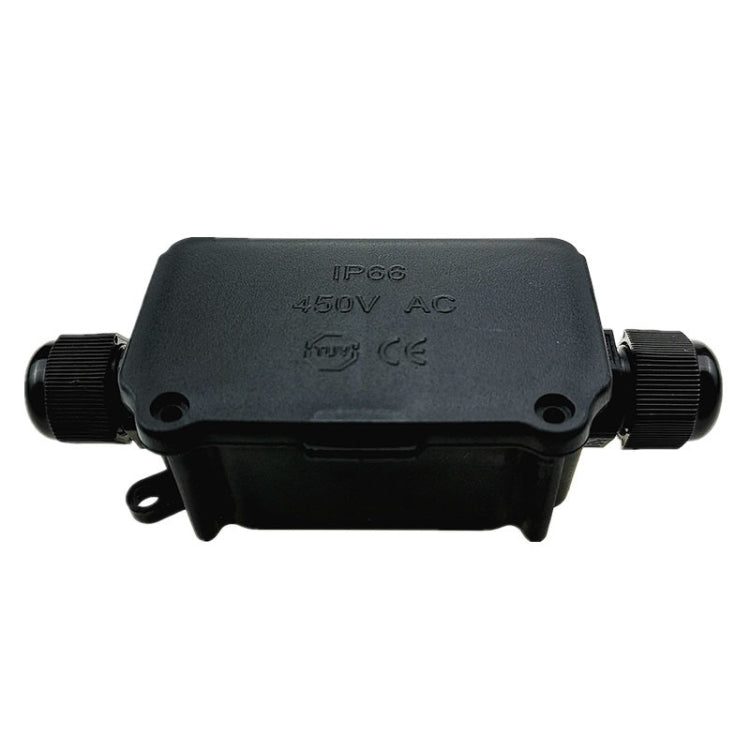 IP66 Waterproof Two-way Junction Box with PA10 3-bit Terminal