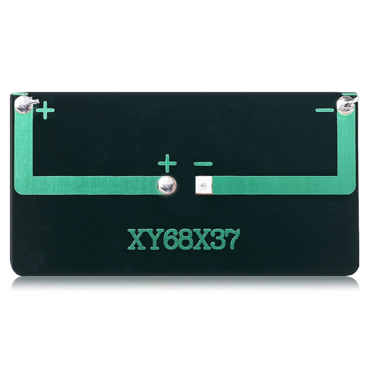 5V 60mA 68 x 37mm Silicon Polycrystalline Solar Panel