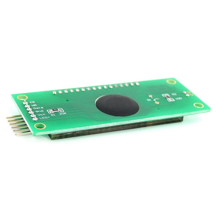 LDTR - WG0101 2.4 inch 6-digit 7-segment LCD Display Module for Arduino, Screen Display Backlight Color: Blue