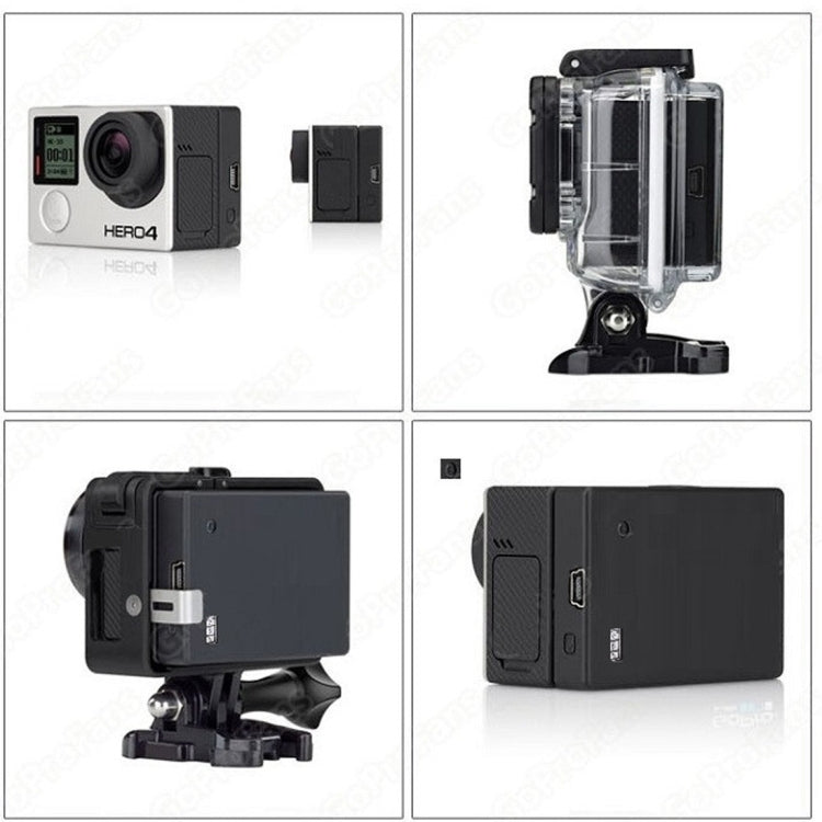 Expanded Battery Case Box for GoPro HERO4 /3+ /3(Black)