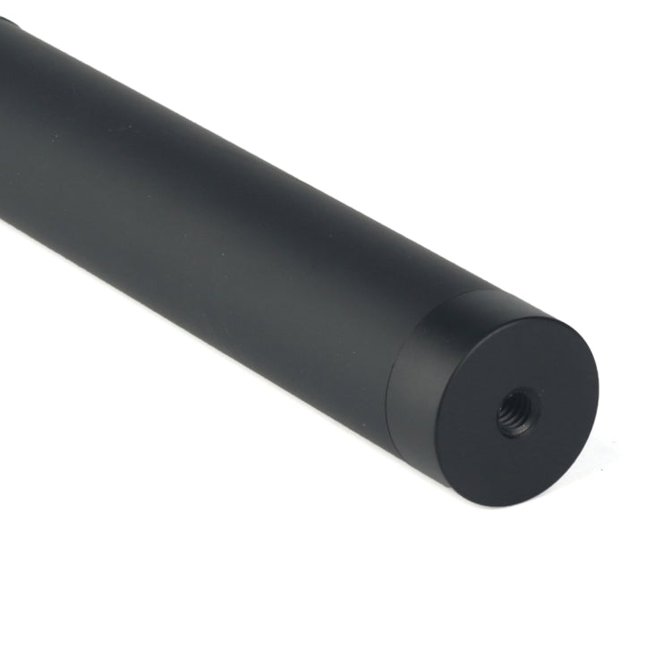Handheld Gimbal Aluminum Alloy Extension Rod Tube for Feiyu G5 / SPG / WG2 Gimbal, Length: 19-60cm(Black)