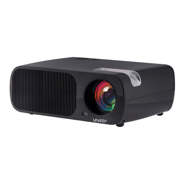 Uhappy U20 Pro WiFi 2600LM 1080P Home Theater 800*480 Mini Projector with Remote Control, Support HDMI + YPbPr + TV or DTV + AV + VGA
