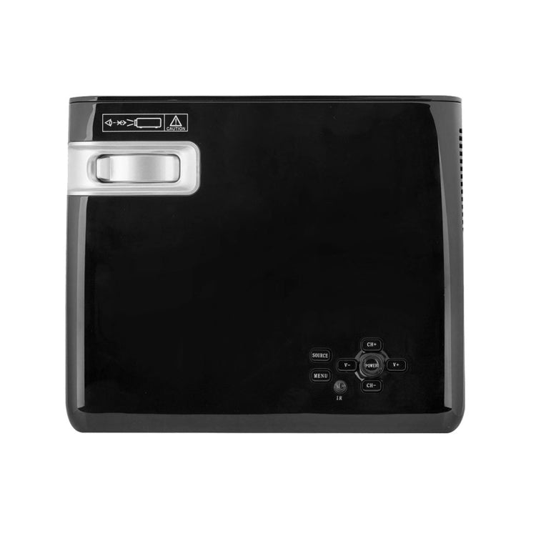 Uhappy U20 Pro WiFi 2600LM 1080P Home Theater 800*480 Mini Projector with Remote Control, Support HDMI + YPbPr + TV or DTV + AV + VGA