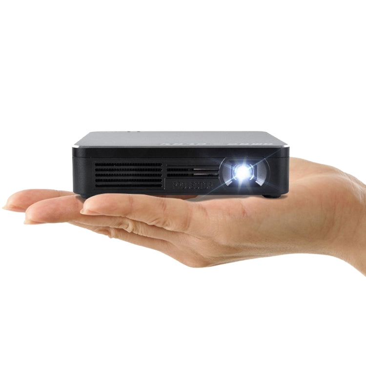 HDP200-RTS Mini Portable 100 ANSI Lumens DLP Projector with Remote Control, Support MHL / HDMI / USB / AirPlay / Micacast(Black)
