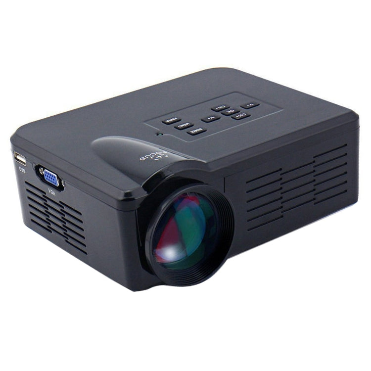 BL35 Mini 800LM Home Theater 640*480 Mini Projector with Remote Control, Support HDMI + SD + USB + TV + AV + VGA
