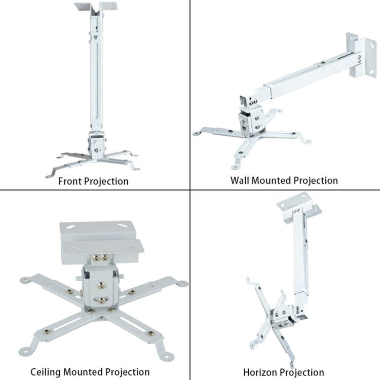 Universal Removable Extendable Projector Ceiling Mount Wall Hanging Bracket Holder