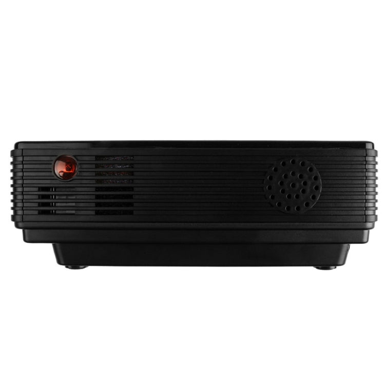 SQ5 HD 800 x 480 Digital LED Projector with Remote Control, Support USB / Micro SD / VGA / HDMI(Black)