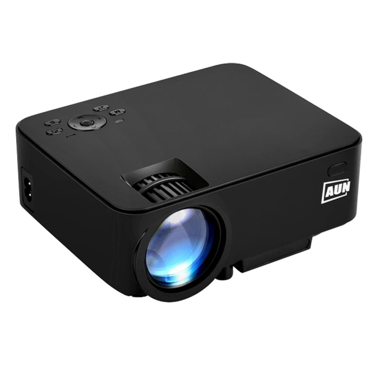 AUN AM200 Basic Version Mini Projector 1500 Lumens LED 800x480 Multimedia Video Projector Home Theater with Remote Controller