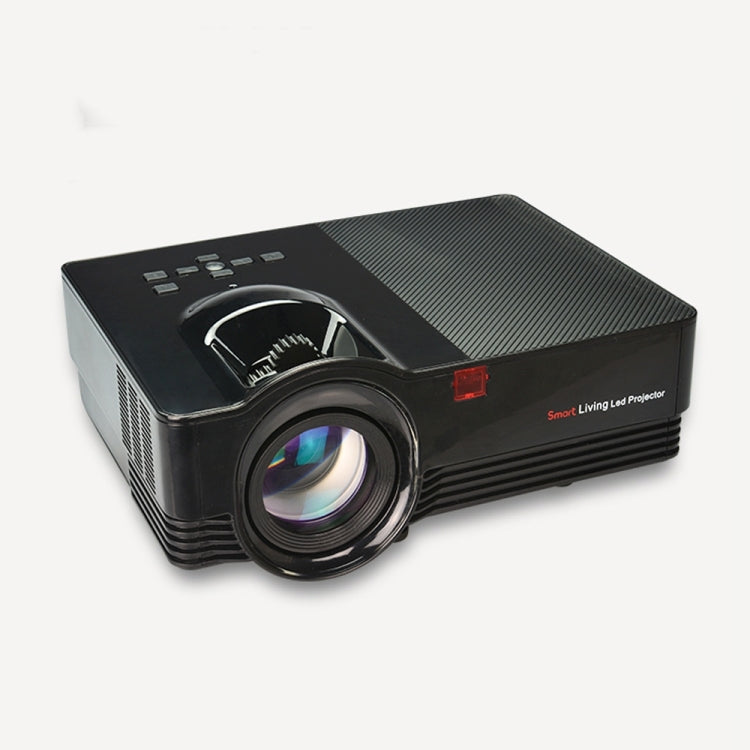 VS67 1800ANSI Lumens HD1920*1080P LED+LCD Technology Smart Projector, Amlogic S805, Support AV / HDMI / TF Card / USB / VGA / TV