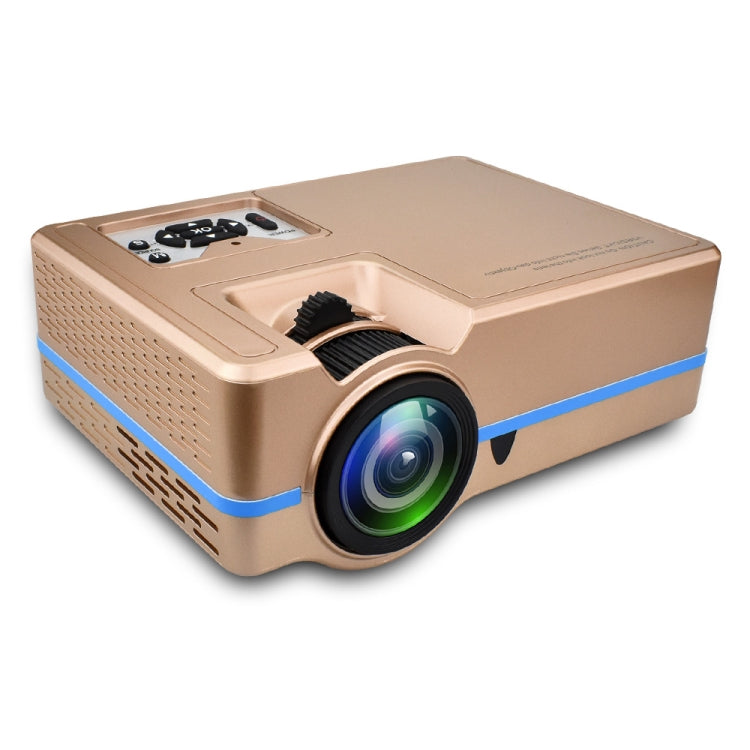 VS313 120ANSI Lumens HD1920*1080P LED+LCD Technology Smart Projector, Support AV / HDMI / TF Card / USB / VGA / TV