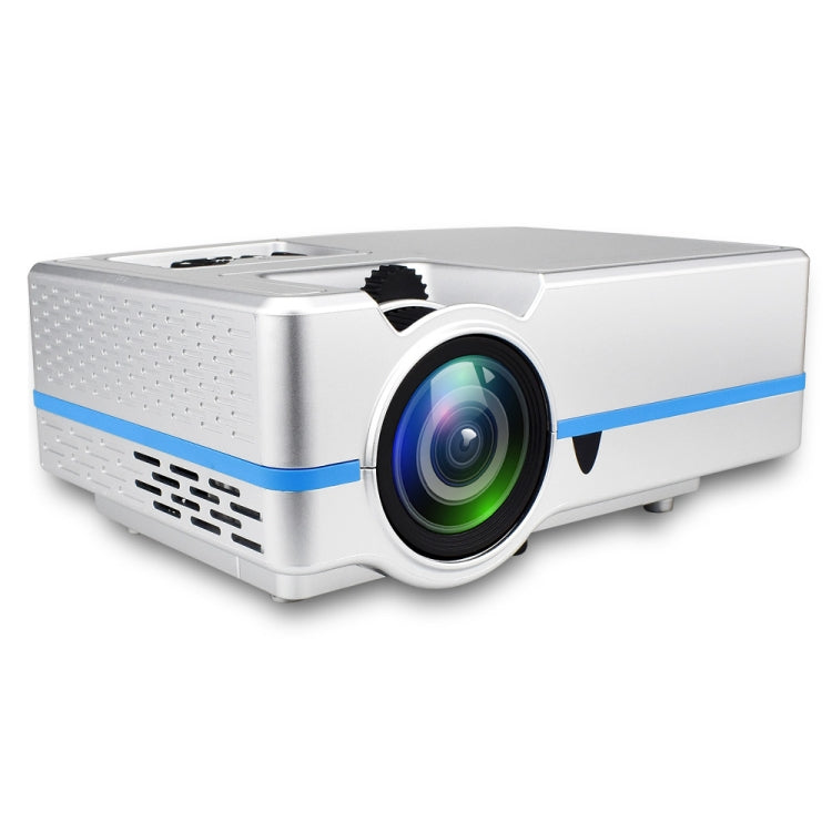 VS313 120ANSI Lumens HD1920*1080P LED+LCD Technology Smart Projector, Support AV / HDMI / TF Card / USB / VGA / TV