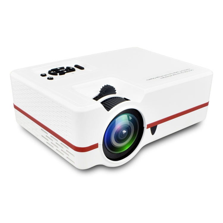 VS313 120ANSI Lumens HD1920*1080P LED+LCD Technology Smart Projector, Support AV / HDMI / TF Card / USB / VGA / TV