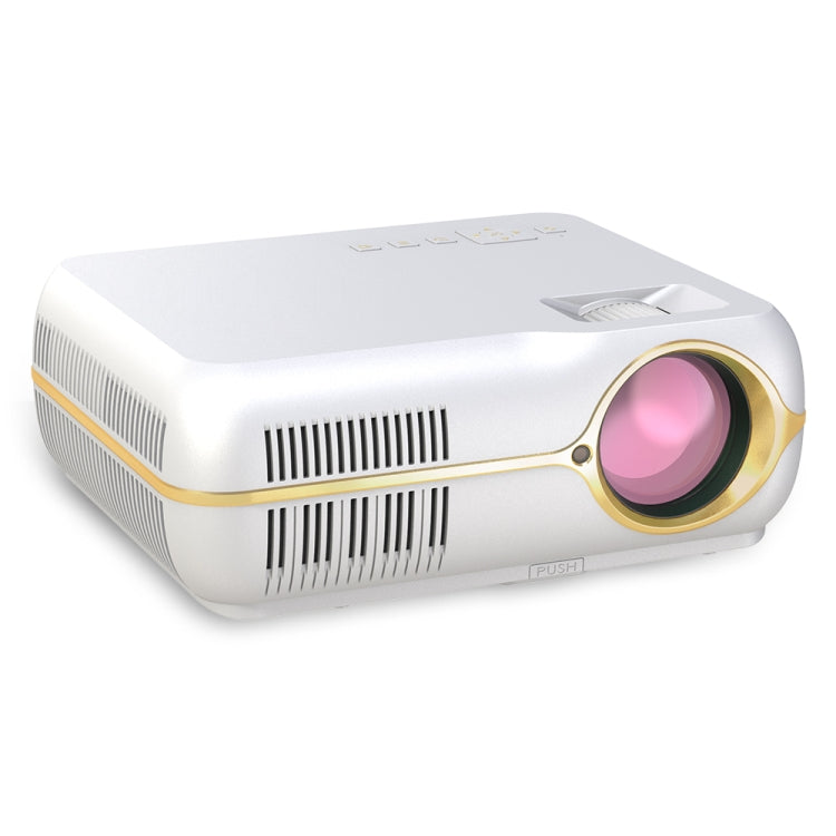 DH-A10B 5.8 inch LCD Screen 4200 Lumens 1280 x 800P HD Smart Projector with Remote Control, Support HDMIx2, USBx2, VGA, AV IN/RCA, RJ45