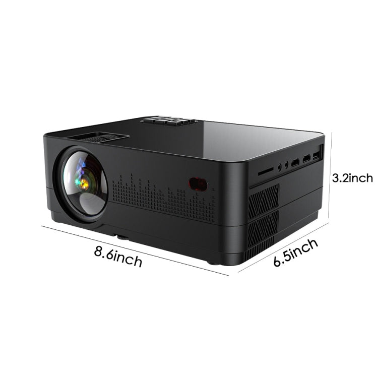 Q2 4 inch LCD Color Screen 60~90 Lumens 800x480P Smart Projector , Support HDMIx2, USB, AV, SD Card,VGA ,Audio Out