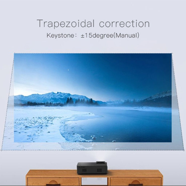 CM1 5.8 inch LCD TFT Screen 280 Lumens 1280x768P Smart Projector