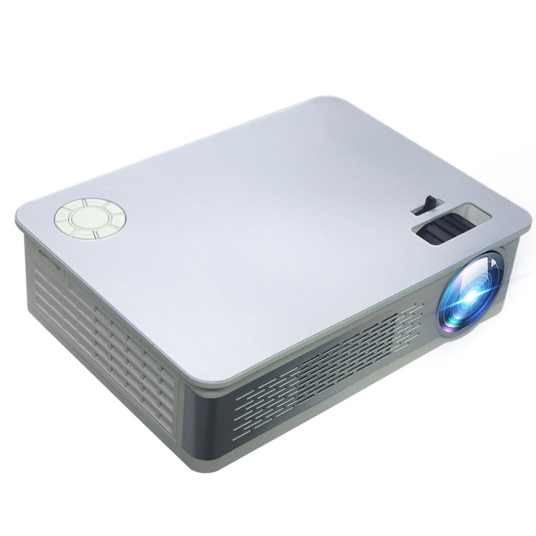 A76 5.8 inch Single LCD Display Panel 1280x768P Smart Projector with Remote Control, Android 6.0, Support AV / VGA / HDMI / USBX2 / SD Card /Audio