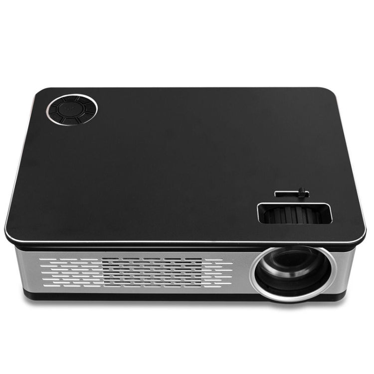 Z720 5.8 inch Single LCD Display Panel 1280x768P Smart Projector with Remote Control, Support AV / VGA / HDMI / USBX2 / SD Card /Audio