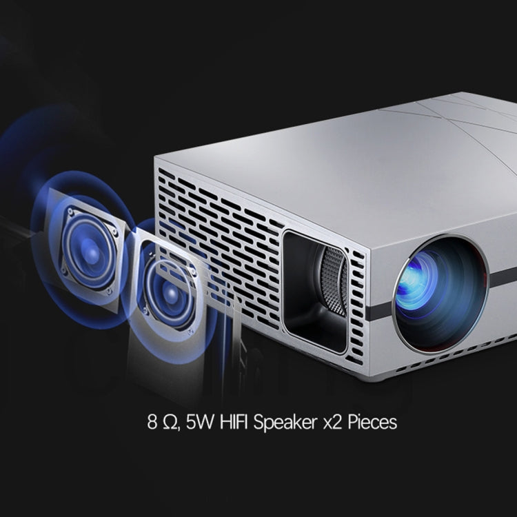Vivibright F20 5.8 inch Single LCD Display Panel 1280x800P Home Theater Projector with Remote Control, Support AV / Audio / HDMI / USB x 2 / SPDIF