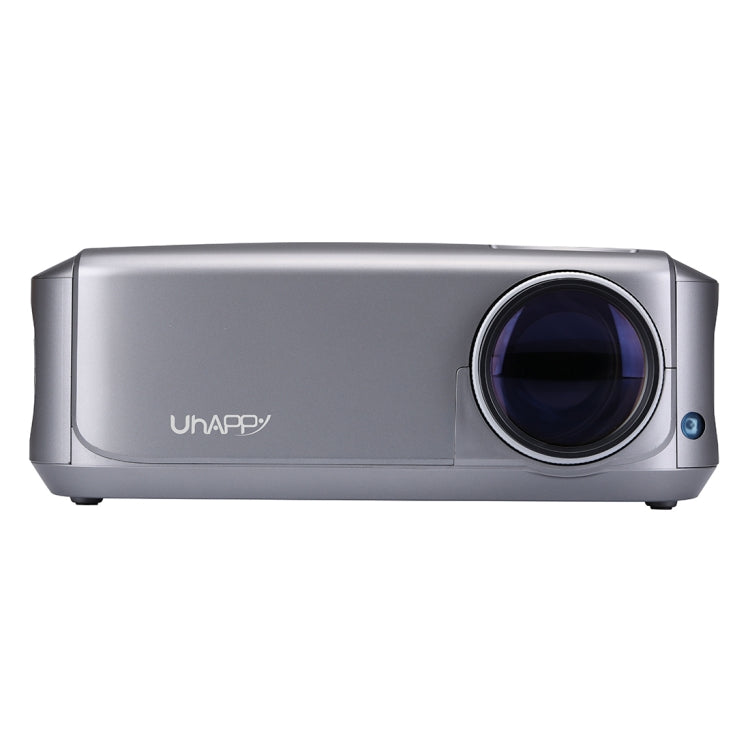UHAPPY U68 Single LCD Panel 1080P LED HD Mini Projector with Remote Control, Support AV / VGA / USB  x 2 / HDMI x 2 / Y.Pb.Pr