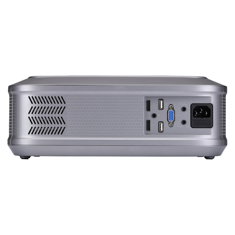 UHAPPY U68 Single LCD Panel 1080P LED HD Mini Projector with Remote Control, Support AV / VGA / USB  x 2 / HDMI x 2 / Y.Pb.Pr