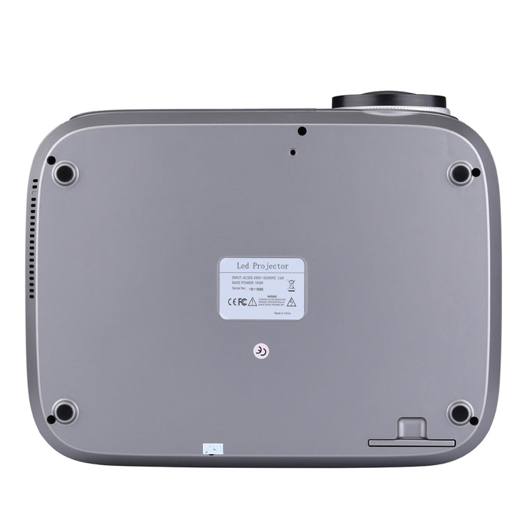UHAPPY U68 Single LCD Panel 1080P LED HD Mini Projector with Remote Control, Support AV / VGA / USB  x 2 / HDMI x 2 / Y.Pb.Pr