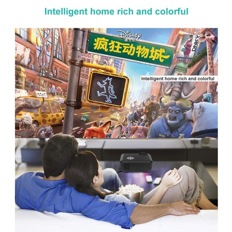 M16 1800 Lumens 1280*720 HD 4.3 inch LCD Panel LED Projector, Android 5.1, RK3128 Quad Core ARM Cortex A7 1.5GHz, RAM: 1GB, ROM: 8GB