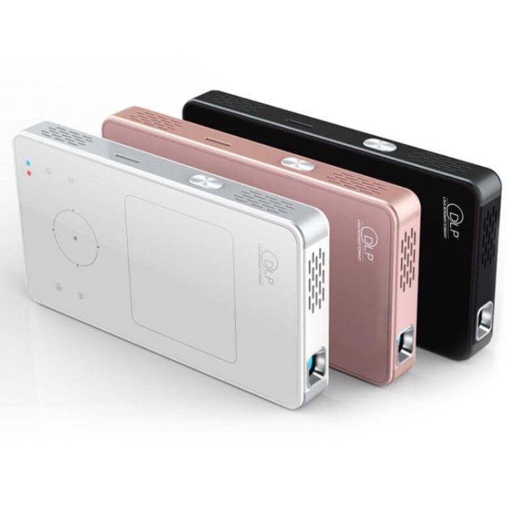 U9 Mini Portable 1000 Lumens ANSI DLP Smart Projector with Remote Control & Holder, Android 5.1, RK3128 Quad Core ARM Cortex-A7 up to 1.2GHz, Support WiFi /