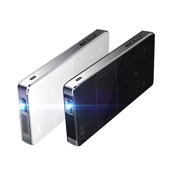 U9 Mini Portable 1000 Lumens ANSI DLP Smart Projector with Remote Control & Holder, Android 5.1, RK3128 Quad Core ARM Cortex-A7 up to 1.2GHz, Support WiFi /