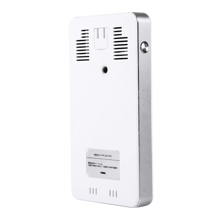 U9 Mini Portable 1000 Lumens ANSI DLP Smart Projector with Remote Control & Holder, Android 5.1, RK3128 Quad Core ARM Cortex-A7 up to 1.2GHz, Support WiFi /