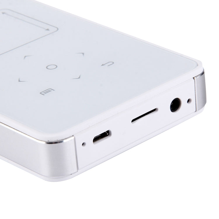 U9 Mini Portable 1000 Lumens ANSI DLP Smart Projector with Remote Control & Holder, Android 5.1, RK3128 Quad Core ARM Cortex-A7 up to 1.2GHz, Support WiFi /