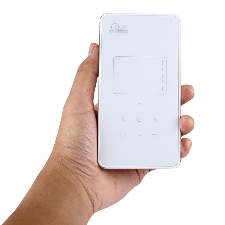 U9 Mini Portable 1000 Lumens ANSI DLP Smart Projector with Remote Control & Holder, Android 5.1, RK3128 Quad Core ARM Cortex-A7 up to 1.2GHz, Support WiFi /