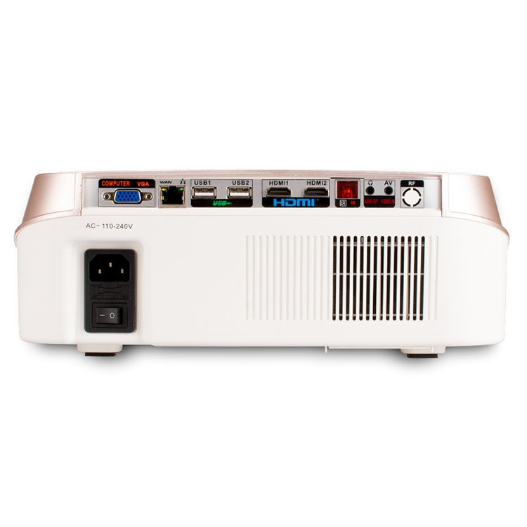VS626 Android 3500ANSI Lumens 1080*720 Resolution LED+LCD Technology Smart Projector, Support AV / HDMI / SD Card / USB / VGA
