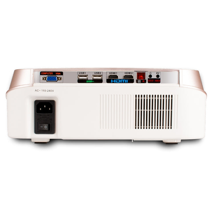 VS626 3500ANSI Lumens 1080*720 Resolution LED+LCD Technology Smart Projector, Support AV / HDMI / SD Card / USB / VGA