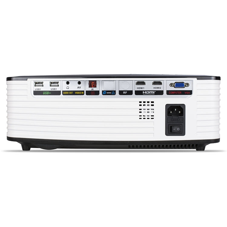 VS768 4000ANSI Lumens 1980x1080 Resolution LED+LCD Technology Smart Projector, Support AV / HDMI / USB / VGA
