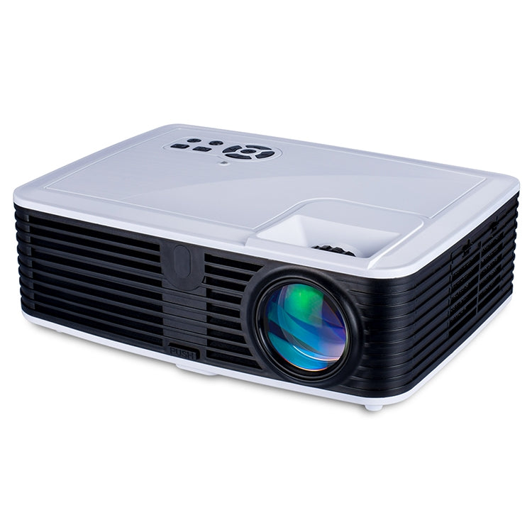 VS768 4000ANSI Lumens 1980x1080 Resolution LED+LCD Technology Smart Projector, Support AV / HDMI / USB / VGA