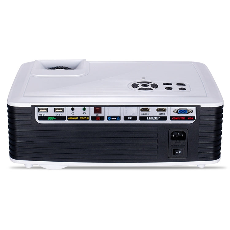 VS768 4000ANSI Lumens 1980x1080 Resolution LED+LCD Technology Smart Projector, Support AV / HDMI / USB / VGA
